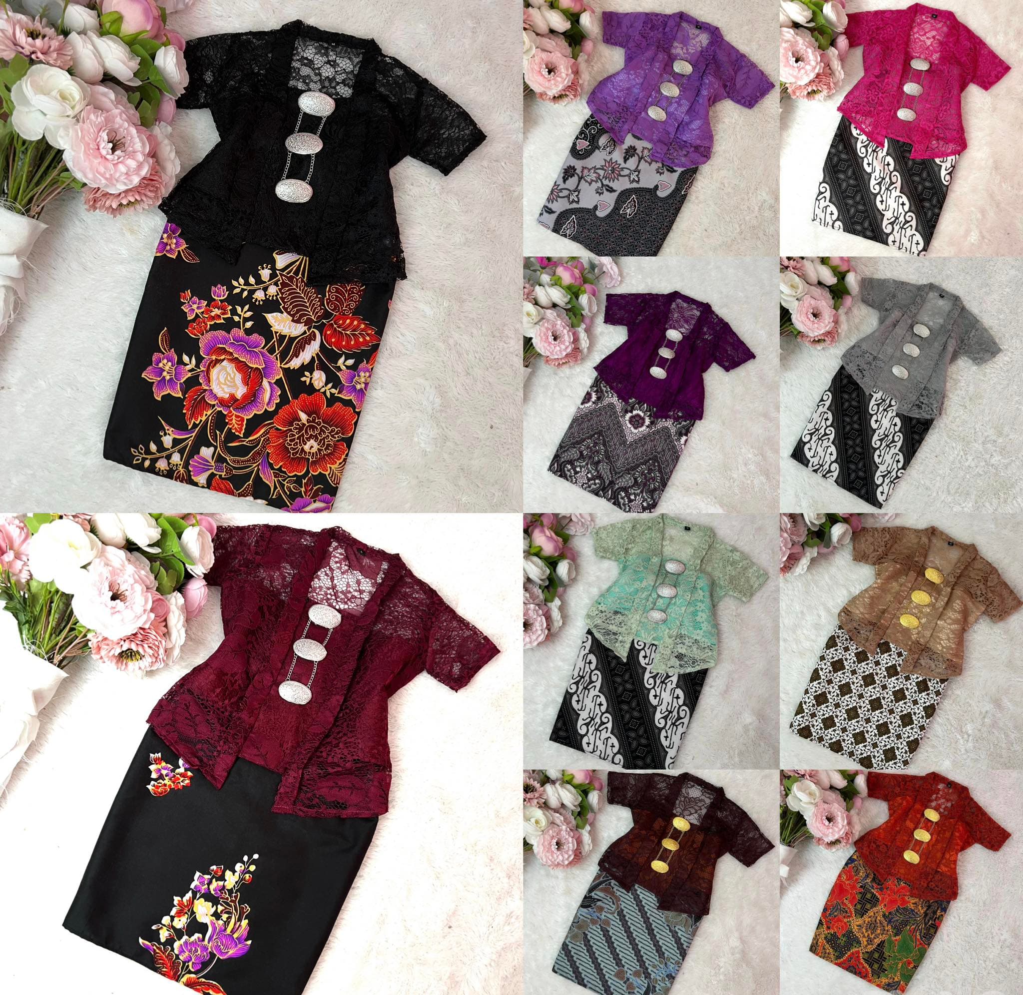 Kebaya Kids Raya Newborn - 4Tahun